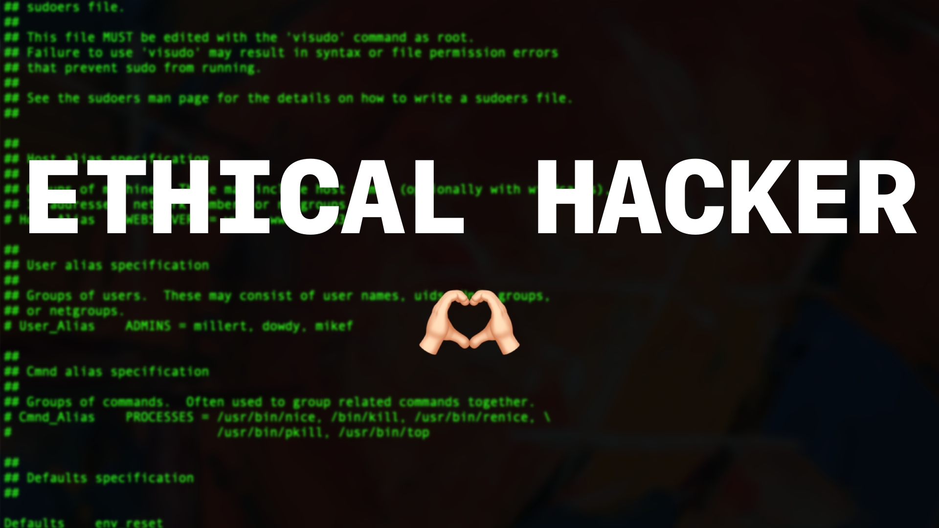 Illustration d'un code de hacker